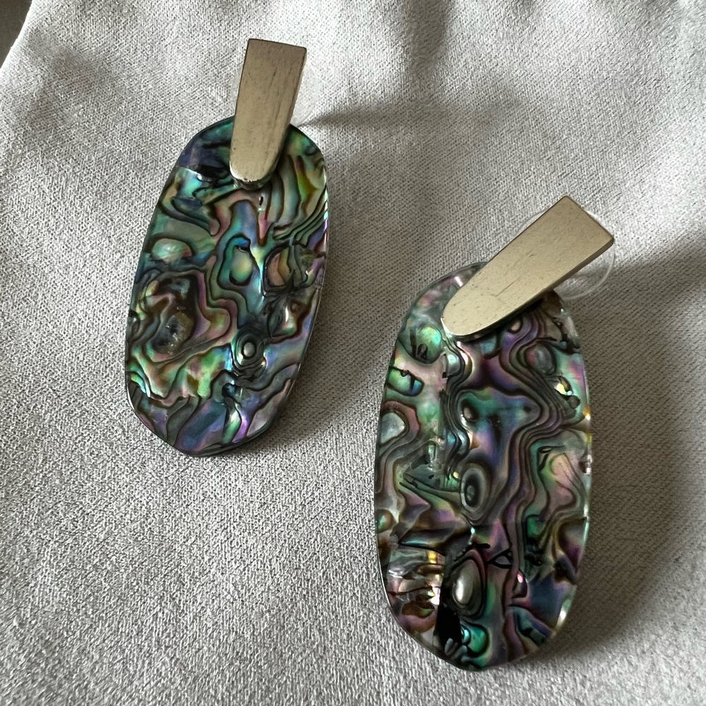 Kendra Scott Abalone Earrings